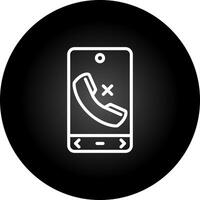 Missed Call Vector Icon