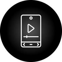 Video Player Vector Icon