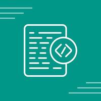 Document Metadata Vector Icon