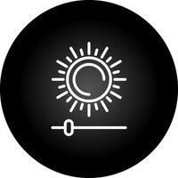 Brightness And Contrast Vector Icon