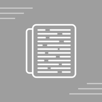 Document Vector Icon