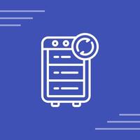 Backup Server Vector Icon