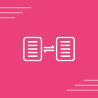 Document Sharing Vector Icon
