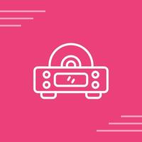 Cd Player Vector Icon