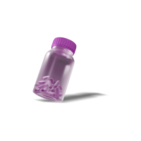 Tabletten transparent Flasche png