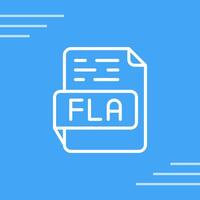 FLA Vector Icon