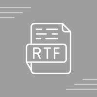 RTF Vector Icon