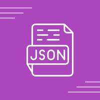 json vector icono