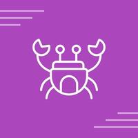 Crab Vector Icon