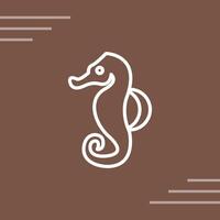 Seahorse Vector Icon