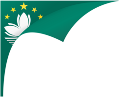 Macao bandera ola png