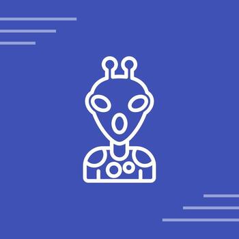Alien Vector Icon