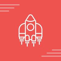 Spaceship Vector Icon