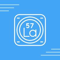 Chemical Element Vector Icon