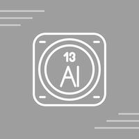 Aluminum Vector Icon