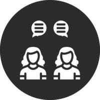 Conversation Vector Icon