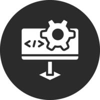 icono de vector de desarrollo web