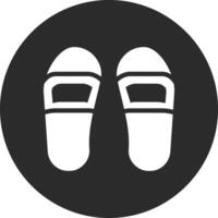 icono de vector de zapatillas