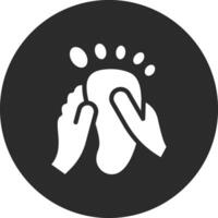 Foot Massage Vector Icon