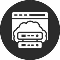 Cloud Storage Vector Icon