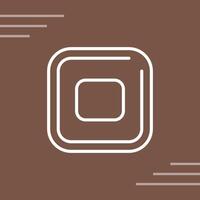Stop Square Vector Icon