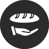 Bread Donation Vector Icon