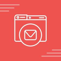 Contact Mail Vector Icon