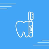 Toothbrush Vector Icon