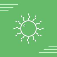 Sun Vector Icon