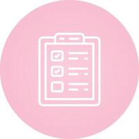 Checklist Vector Icon