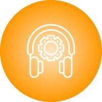 Headset Vector Icon