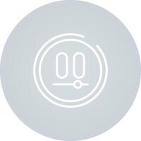 Video Pause Button Vector Icon