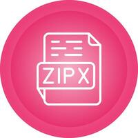 ZIPX Vector Icon