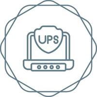 UPS Vector Icon