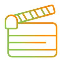 Clapperboard Vector Icon