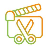 Film Editing Vector Icon