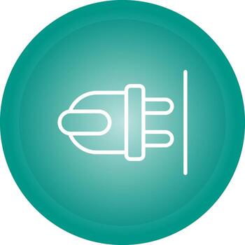 icono de vector de enchufe