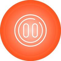 Pause Circle Vector Icon