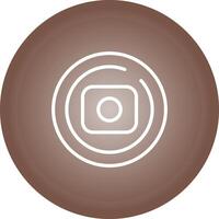 Record Circle Vector Icon