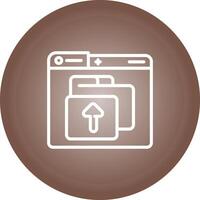 Upload File Vector Icon