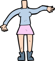 cartoon female body add photos or mix and match cartoons png