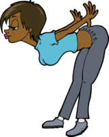 cartoon sexy woman png