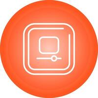 Video Stop Square Vector Icon