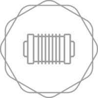 Cable Spool Roller Vector Icon