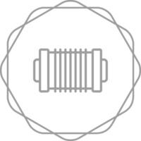 Cable Spool Roller Vector Icon