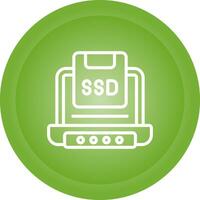 Solid State Drive Vector Icon