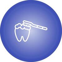 Brushing Teeth Vector Icon