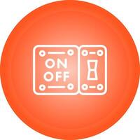 Light Switch Vector Icon