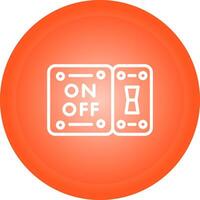 Light Switch Vector Icon