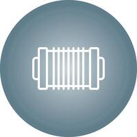 Cable Spool Roller Vector Icon